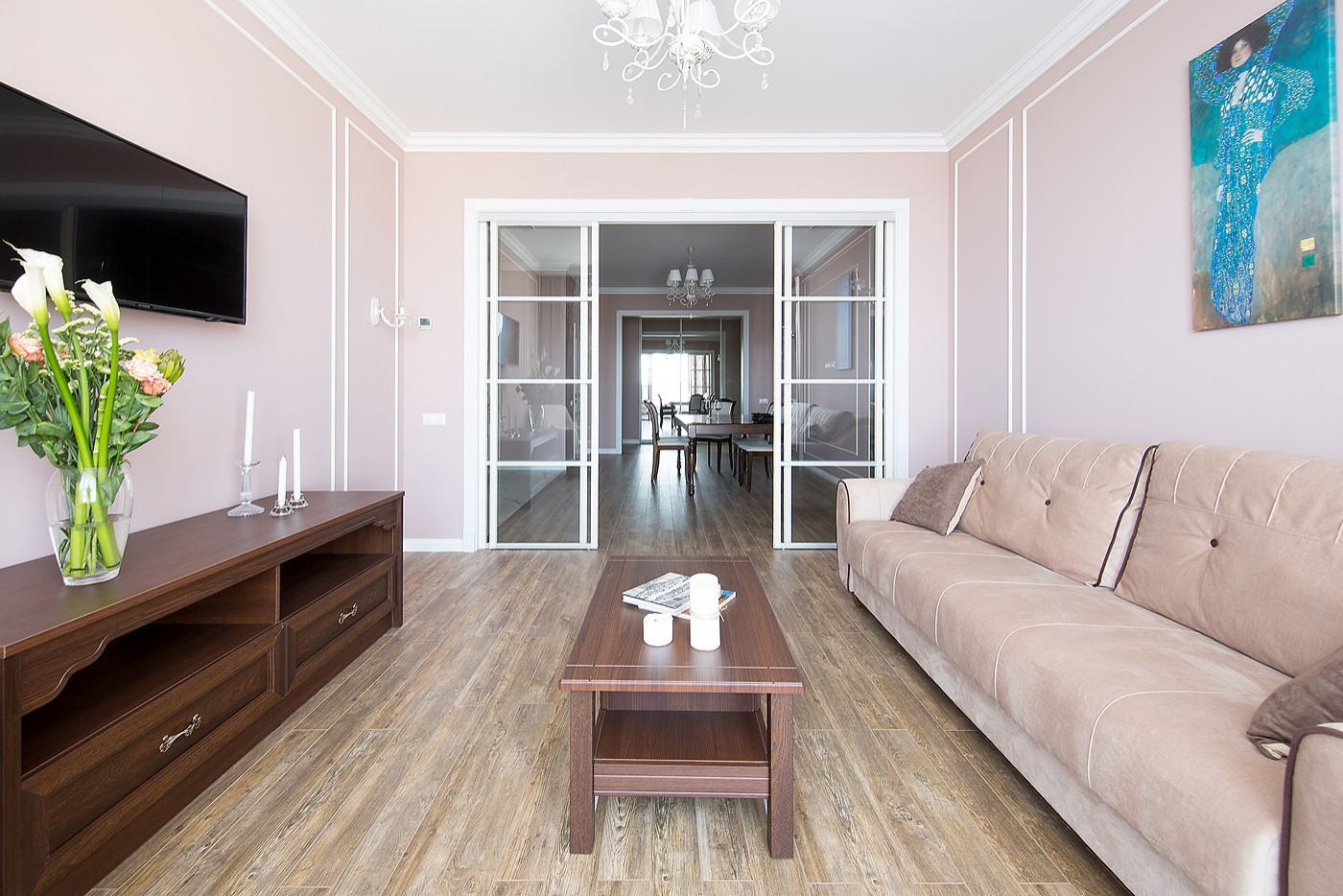 Двухкомнатная квартира 80 кв.м. в ЖК "Дубровка"