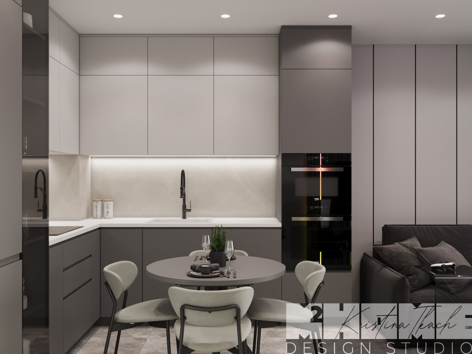 ДИЗАЙН ПРОЕКТ ДЛЯ НЕБОЛЬШОЙ КВАРТИРЫ