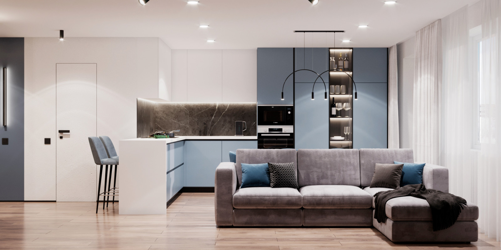 Цвет настроения синий