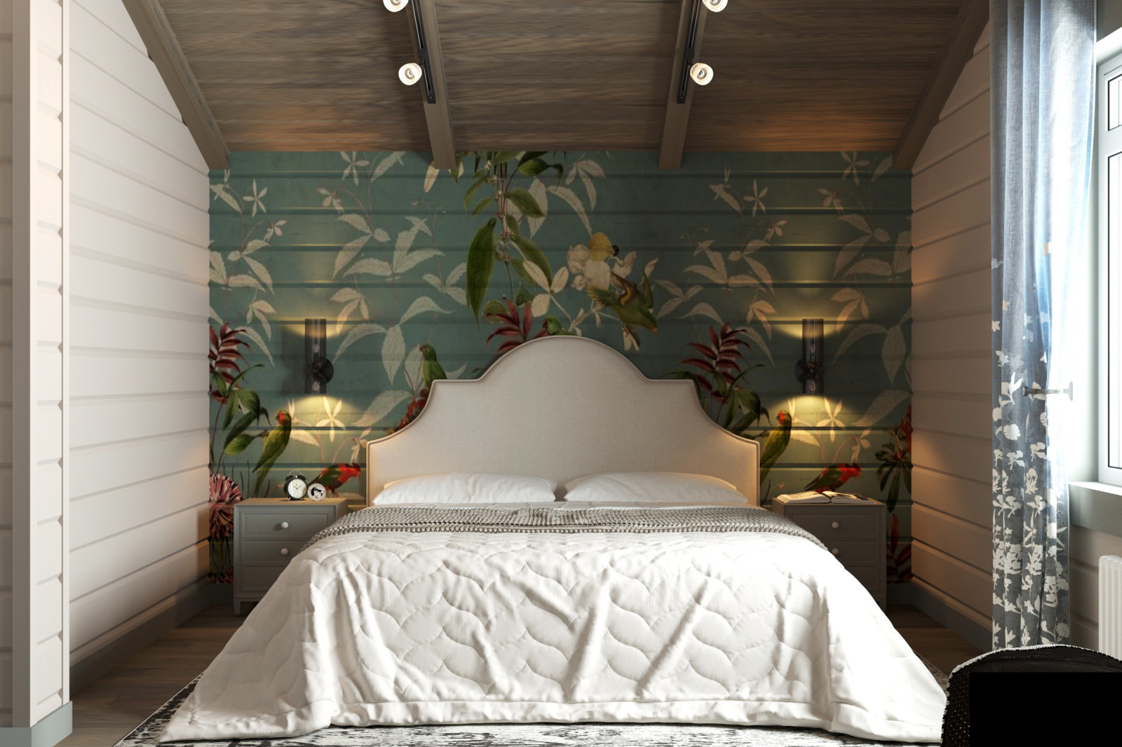 Большой, яркий дом для молодой семьи