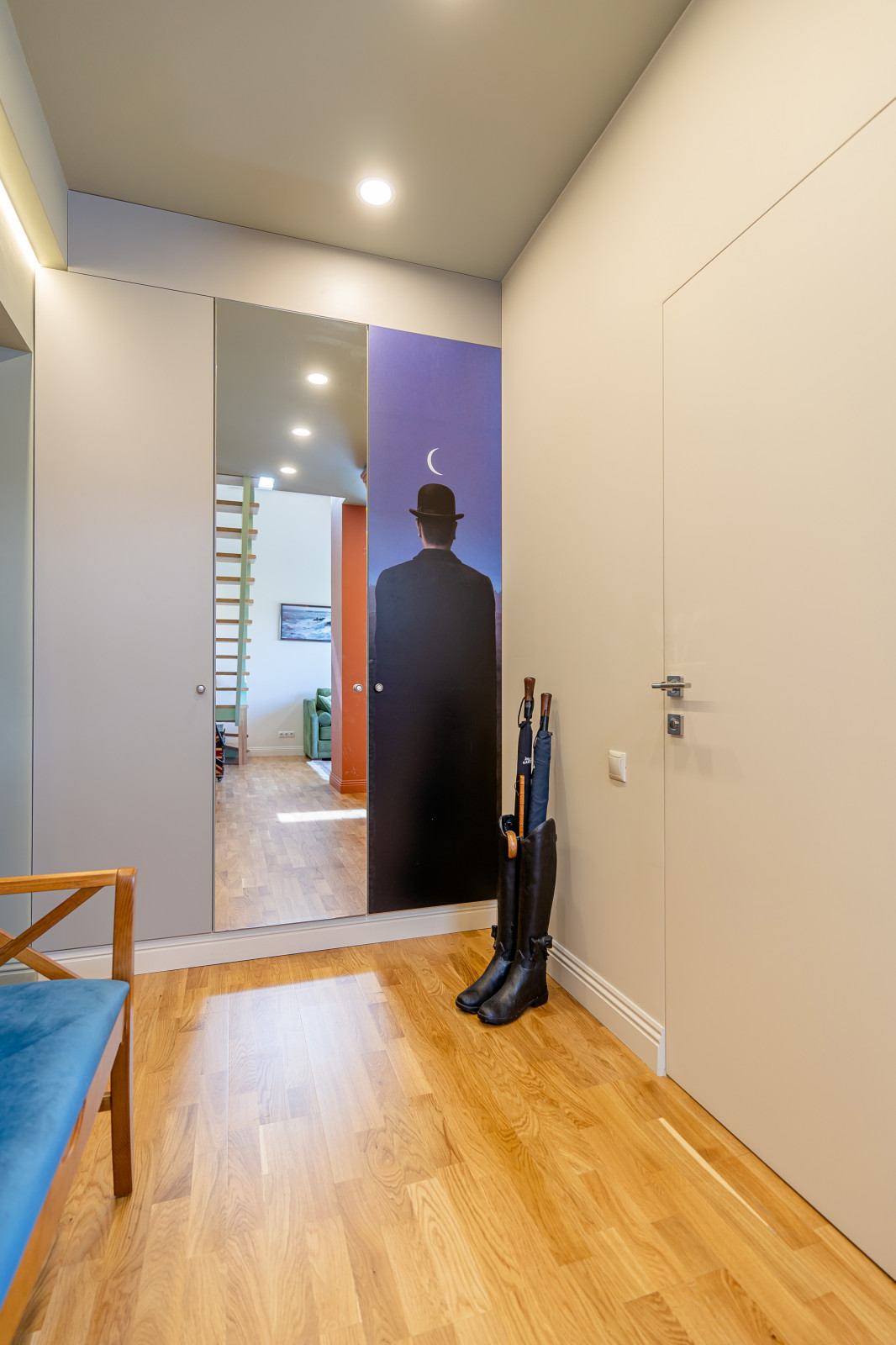 Двухяърусная квартира. Москва.