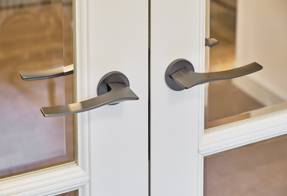 Кантри Ral 1013 в интерьере дома