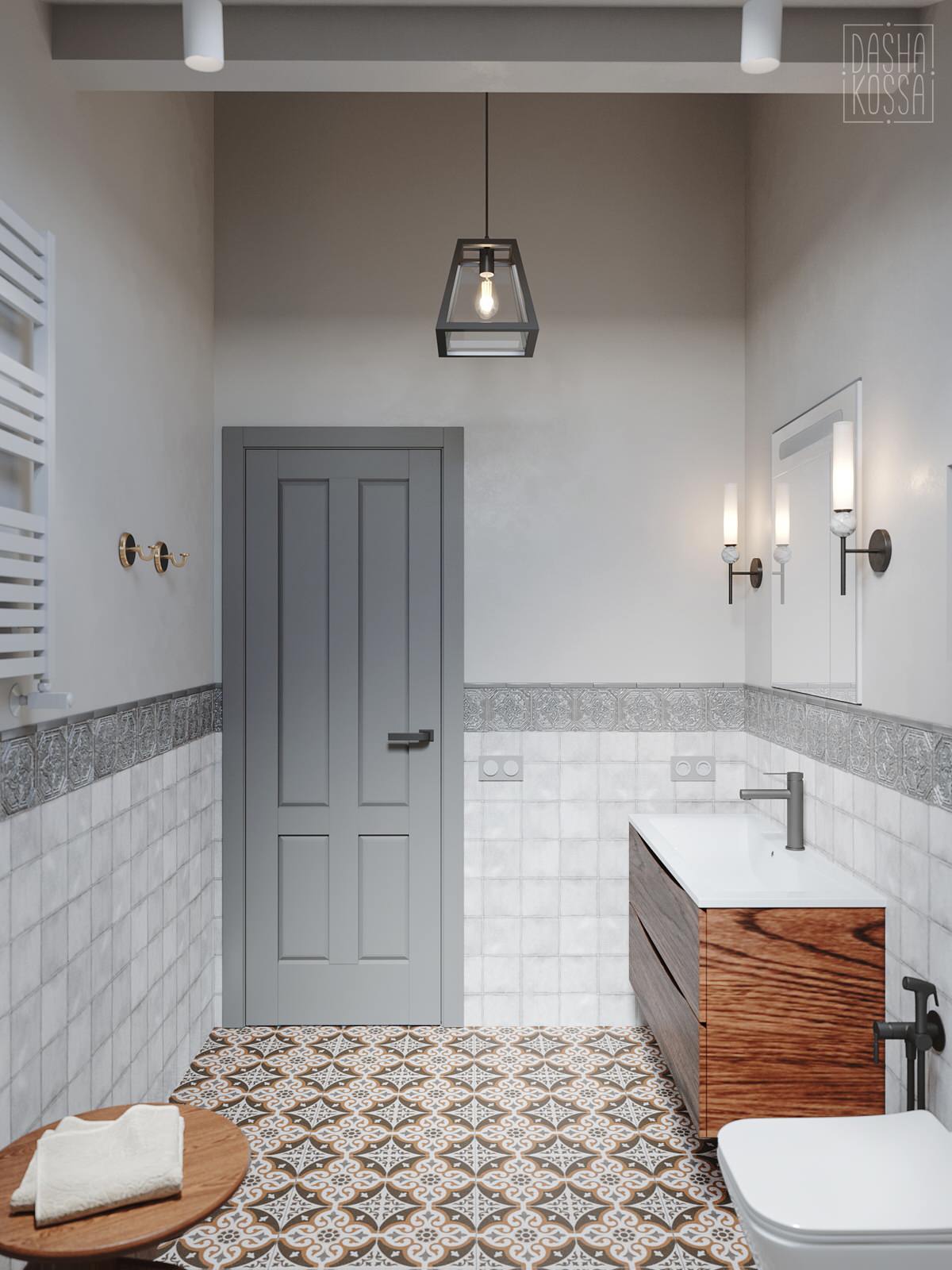 Двухуровневая квартира, шоу рум для девелоперов