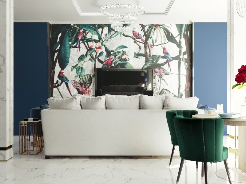 Проект трехкомнатной квартиры