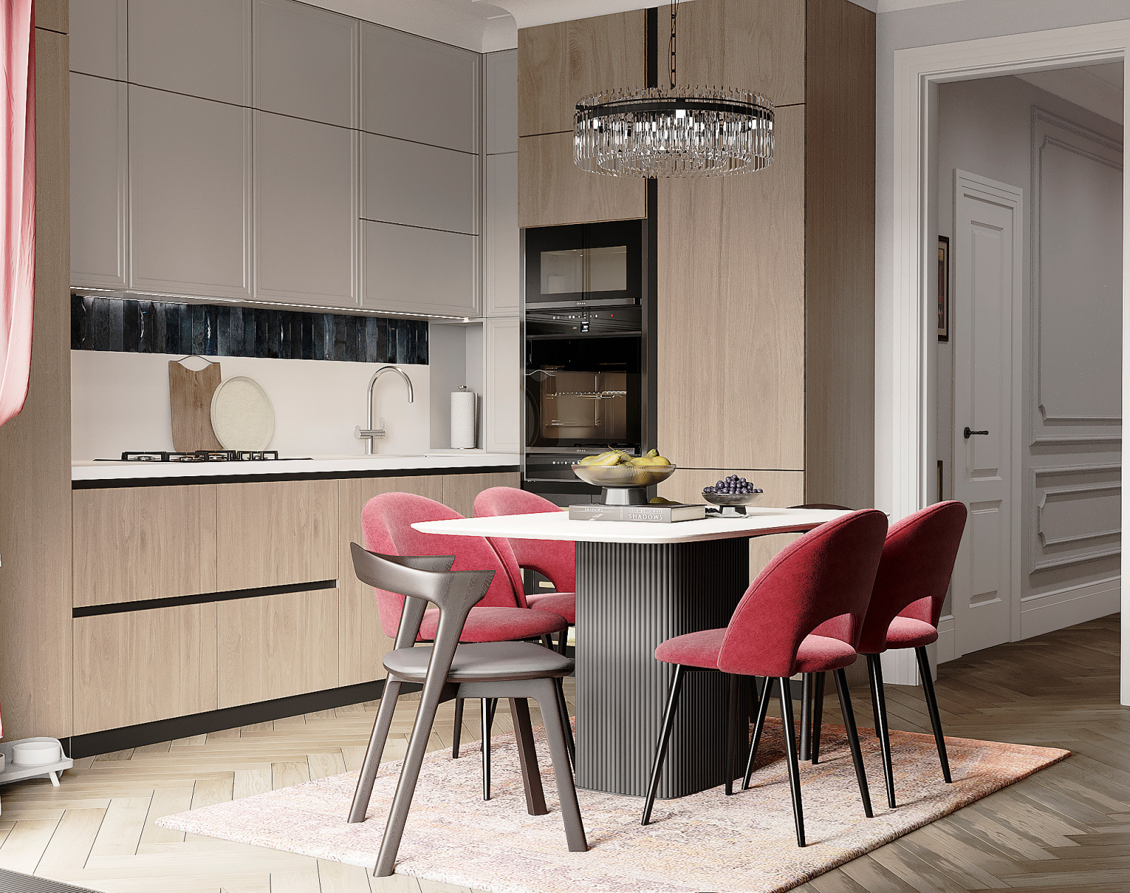 Дизайн проект квартиры в ЖК "Манхэттен"