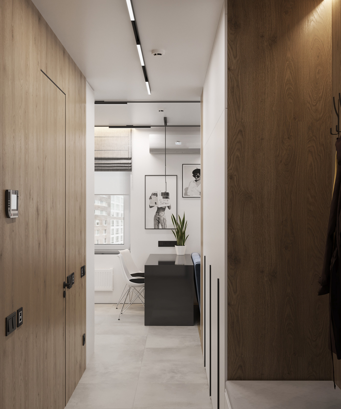 Проект однокомнатной квартиры в ЖК Среда