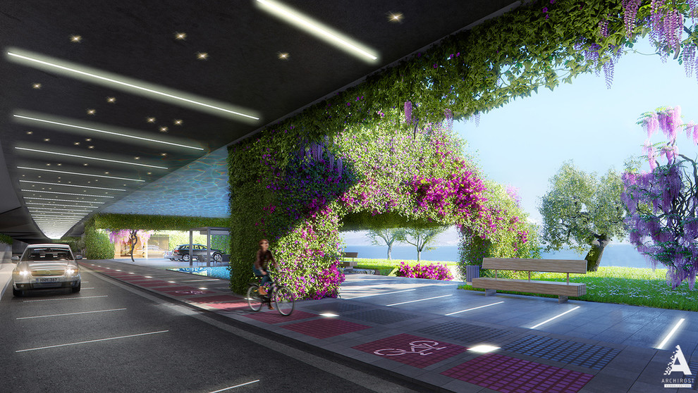 Визуализация SPA отеля на Крите