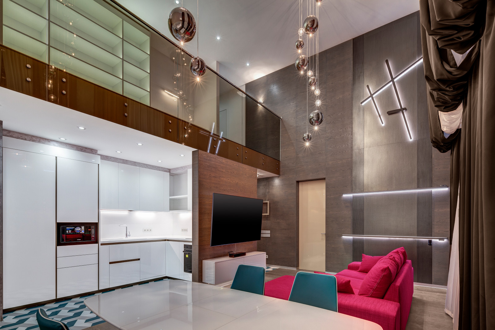 Дизайн проект 2-х уровневой квартиры