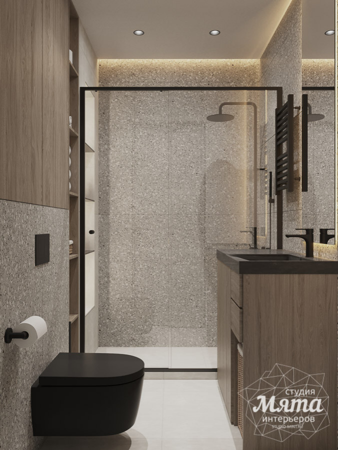 Дизайн интерьера однокомнатной квартиры в Санкт-Петербурге