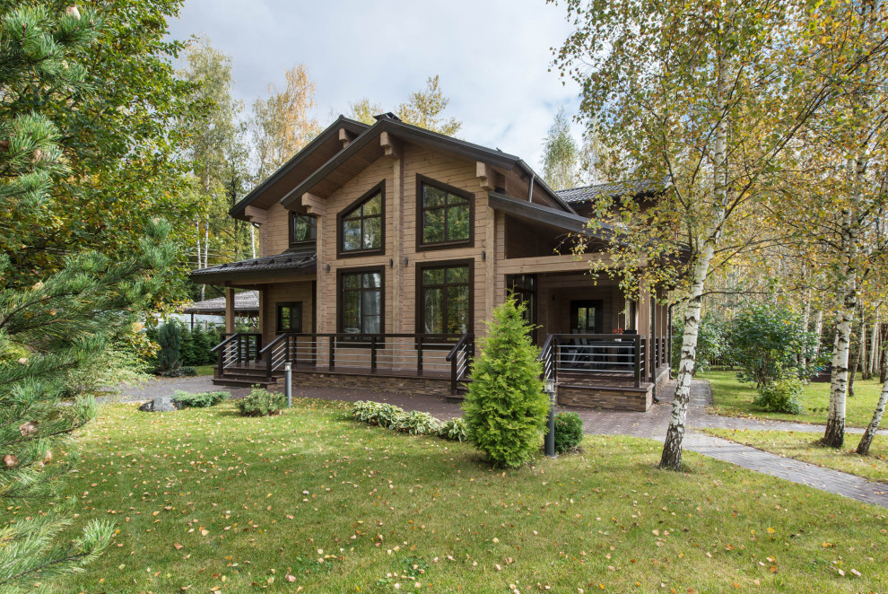 Дом из клееного бруса К-200