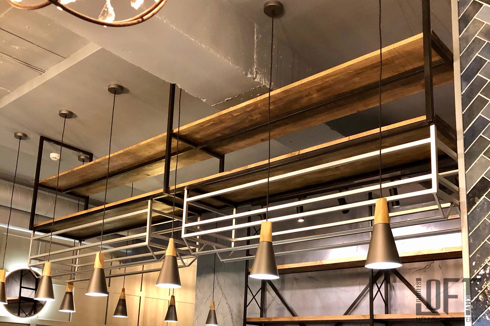 Обложка проекта: Мебель под ключ для кофе бара Abstract coffee