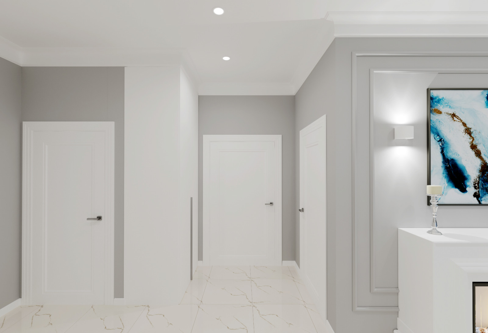 Концепция одноэтажного дома для семейной пары