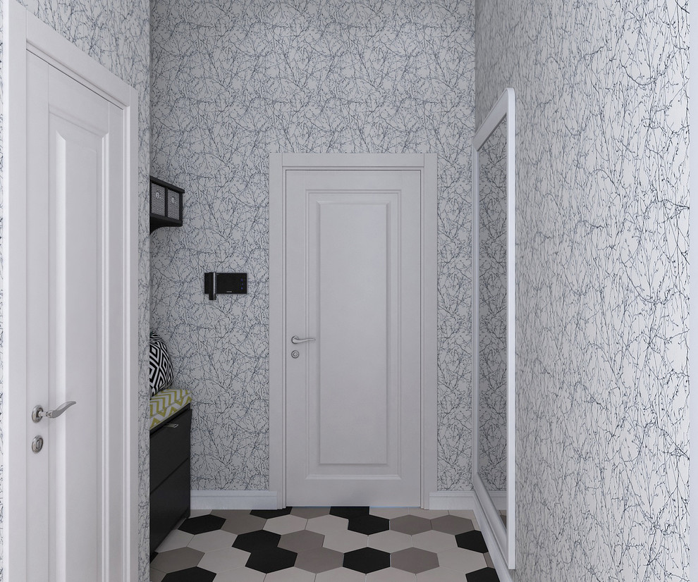 Евродвушка в скандинавском стиле ЖК "Мещерский лес"