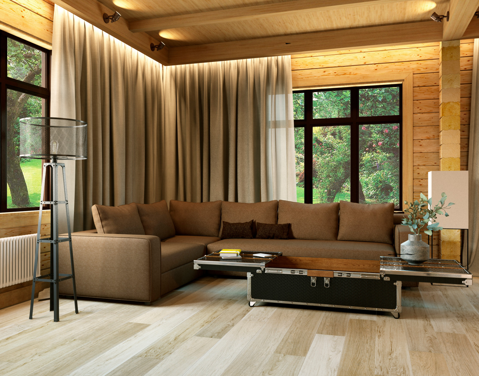 Дом из бруса