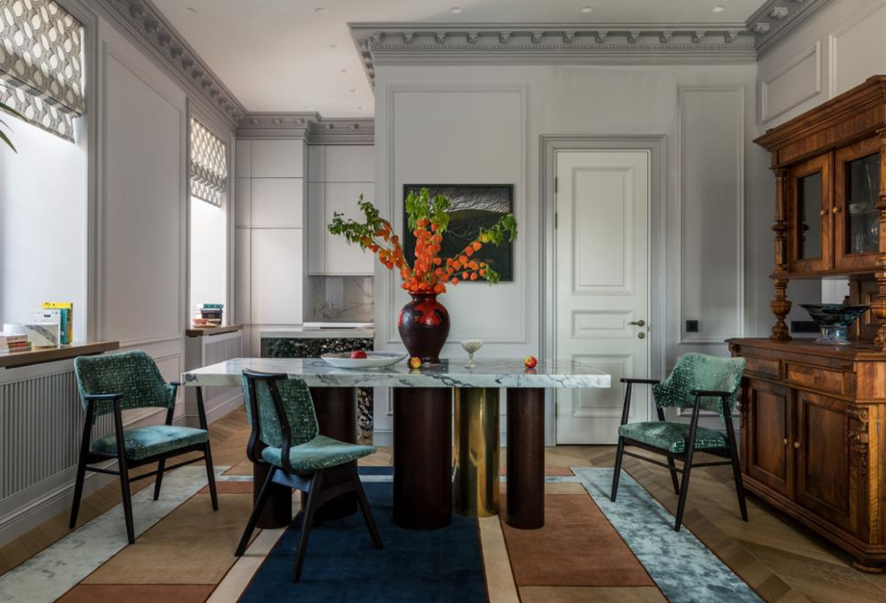 Houzz тур: Квартира на Балчуге с «дореволюционным» настроением