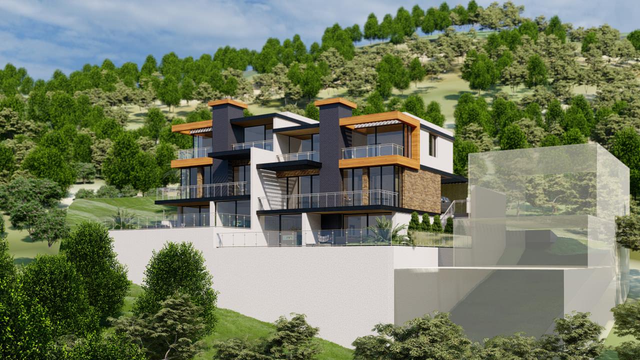 Дом танхаус (S 280м2)