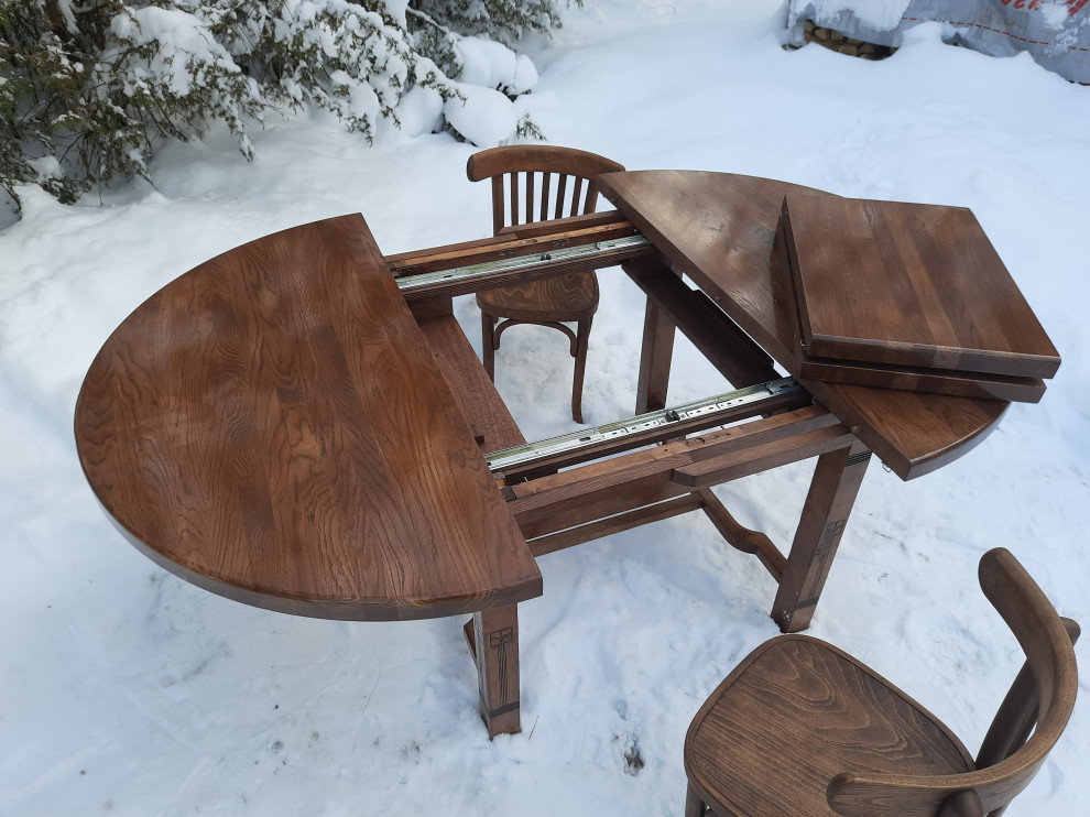 Раскладной круглый стол