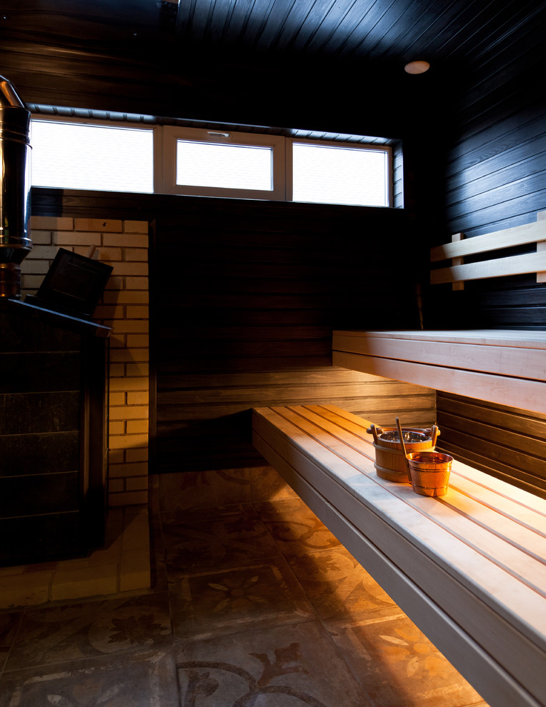 Загородный комплекс бань в разных стилях