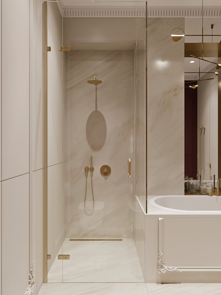 проект интерьера квартиры 150м2 Колков С.С., Камнев М.В. 2020г.