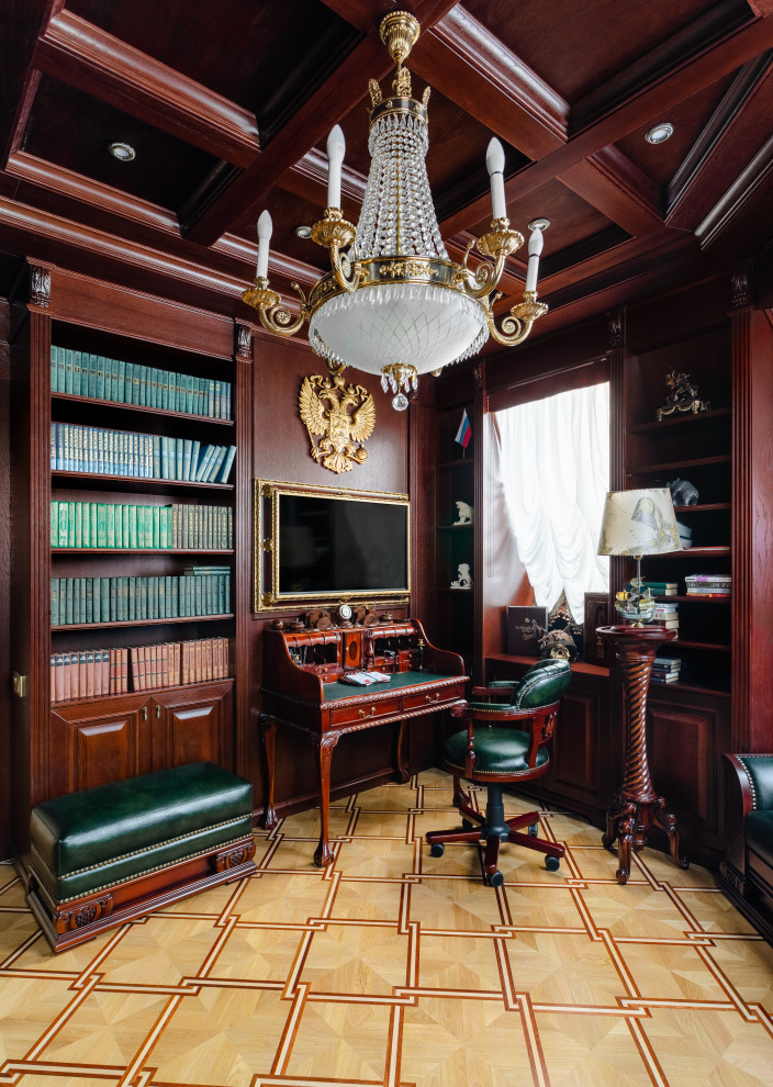 Обложка проекта: Кабинет в частном доме.