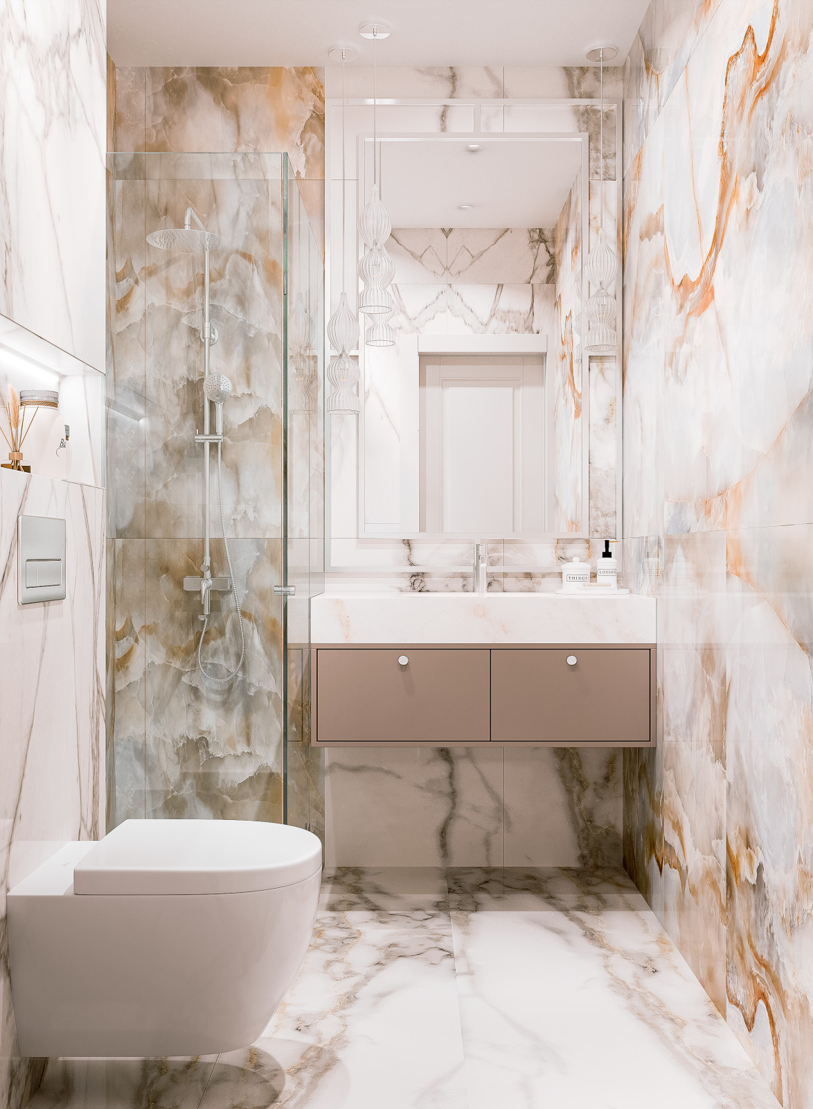 Обложка проекта: Трехкомнатная квартира в ЖК "FoRest"