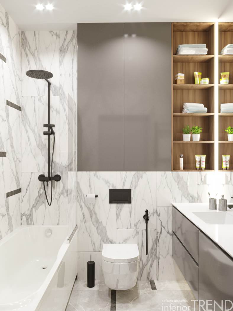 Дизайн интерьера квартиры в ЖК Клевер парк