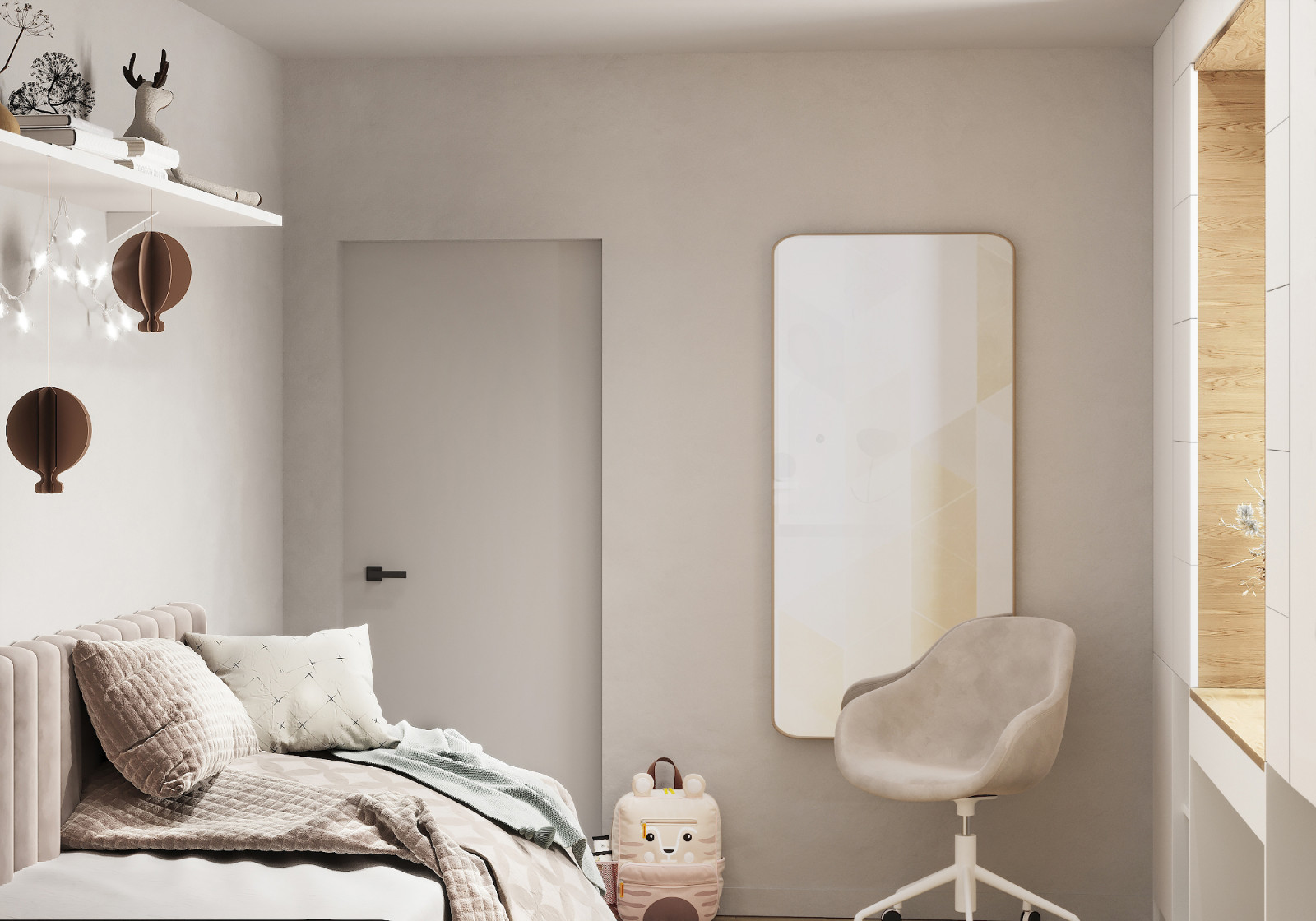 "Прикоснись к природе", квартира в Москве, 68 м2