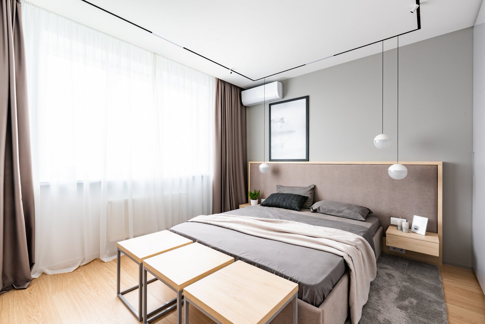 Не скучный серый. Квартира г. Минск