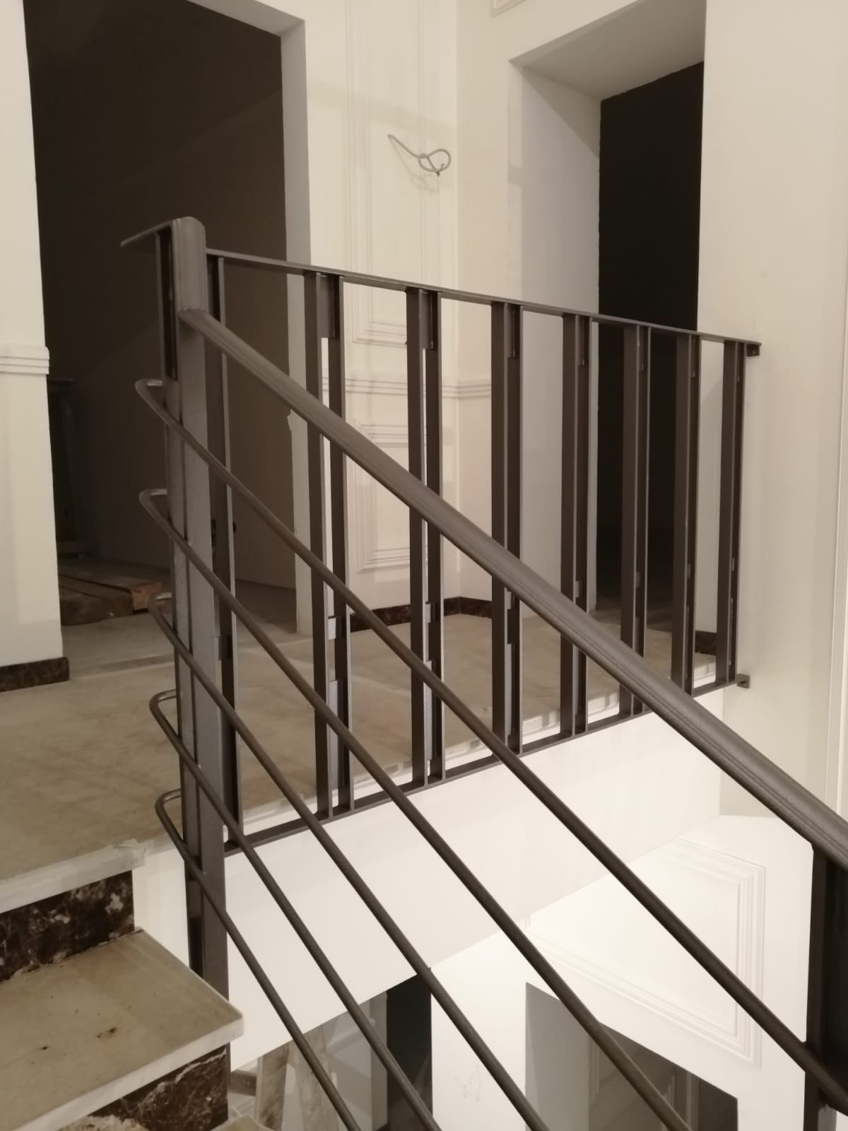 Перильное ограждение по проекту дизайнера