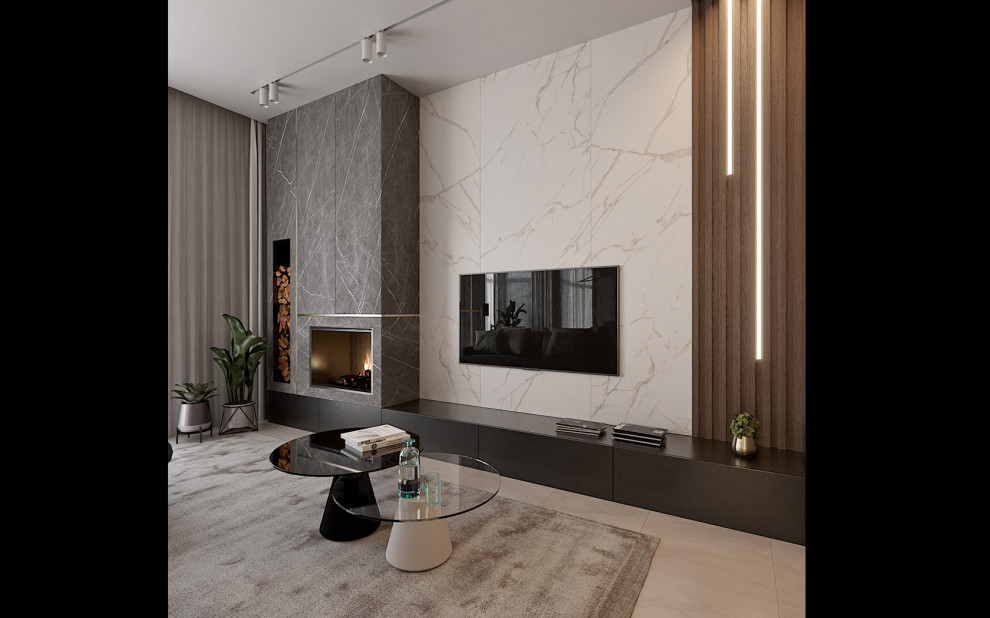 Проект загородного дома в современном стиле