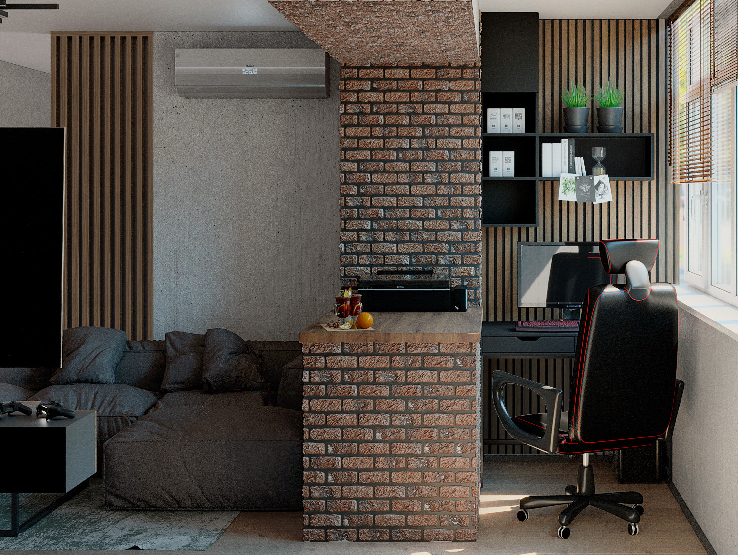 Квартира-студия на Бакунина