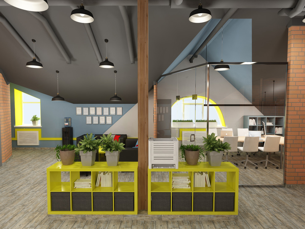 Яркий Лофт для офиса