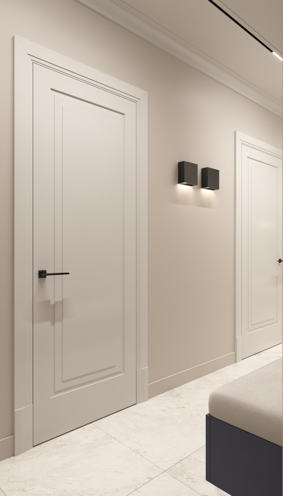 Проект трехкомнатной квартиры