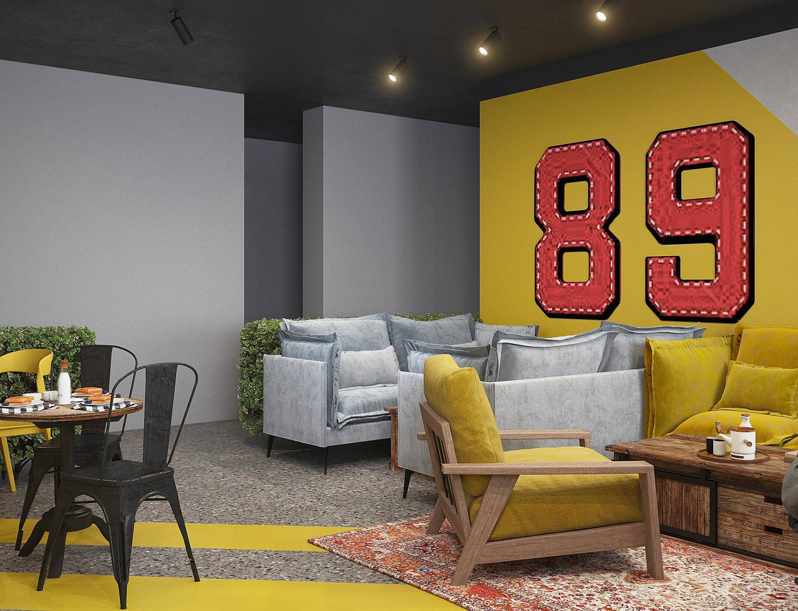 Обложка проекта: дизайн-проект Хостела  "ОКРУГ 89"