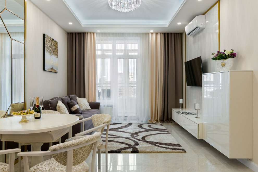 Ремонт в современном стиле в новостройке