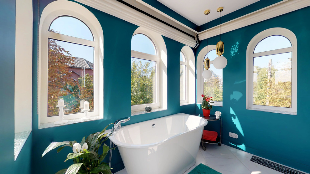 Ванная в зимнем саду