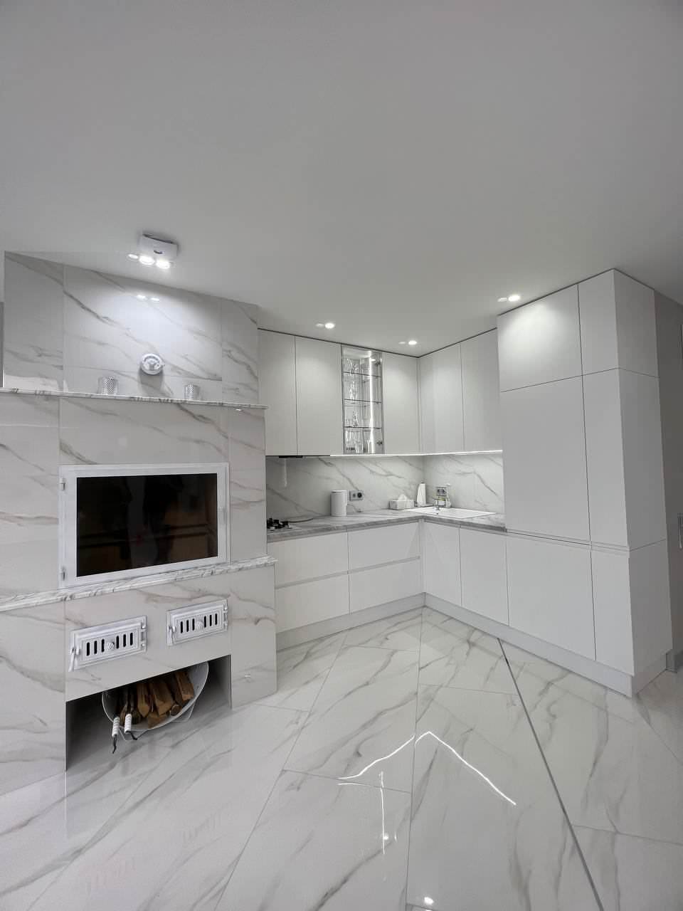 Дом с зоной барбекю