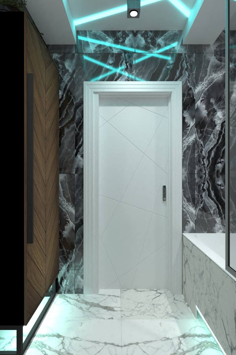 Обложка проекта: Новостройка . Квартира 3-х комнатная