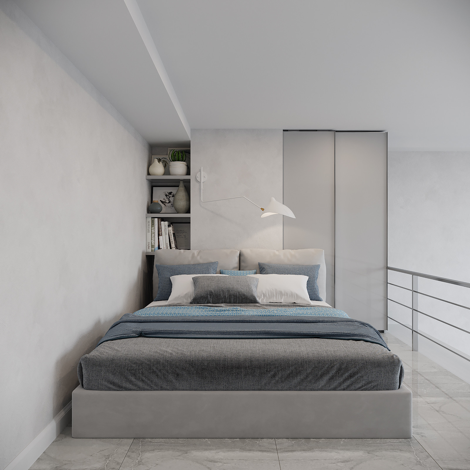 Студия с антресолью под сдачу. 2022 год