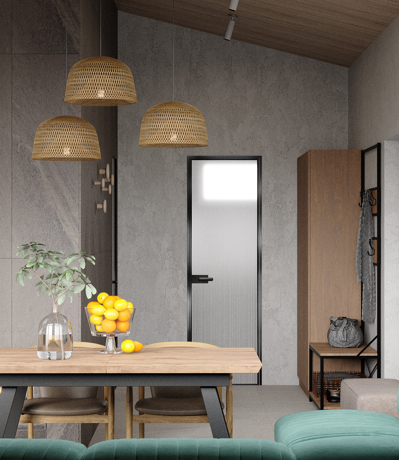 Проект комнаты отдыха в бане