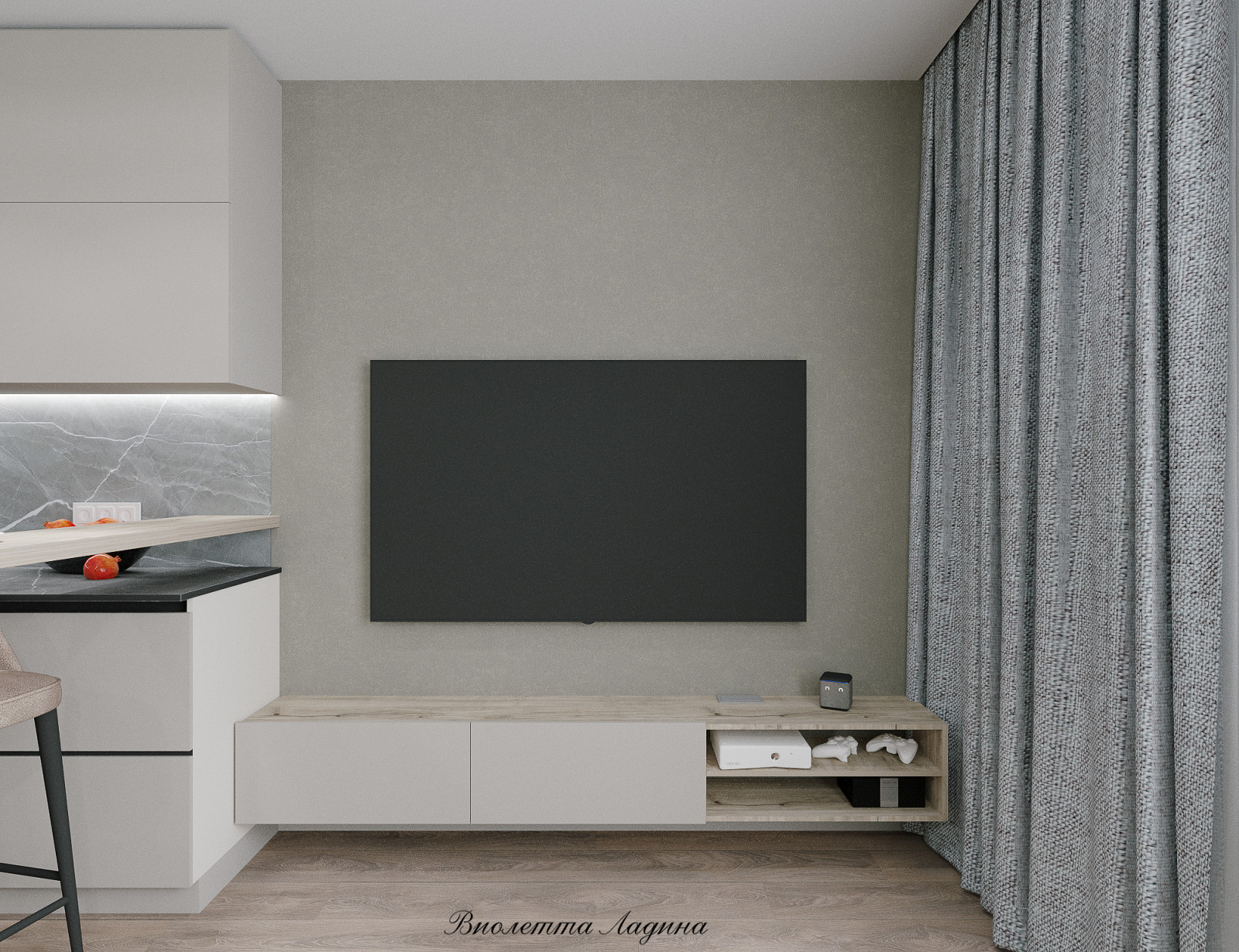 ЖК-ГринВуд.Квартира для холостяка.