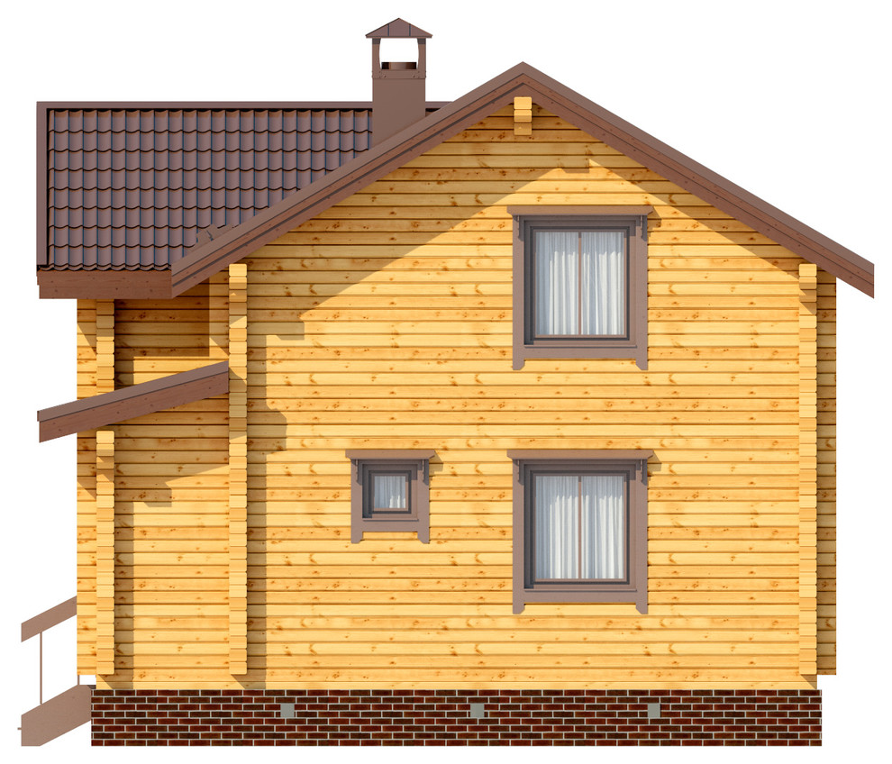 Дом Горки 8,5 х 7,5 метров