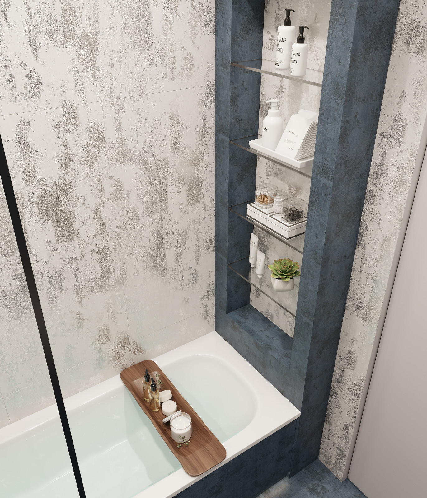 Двушка с элементами лофт 48 м2