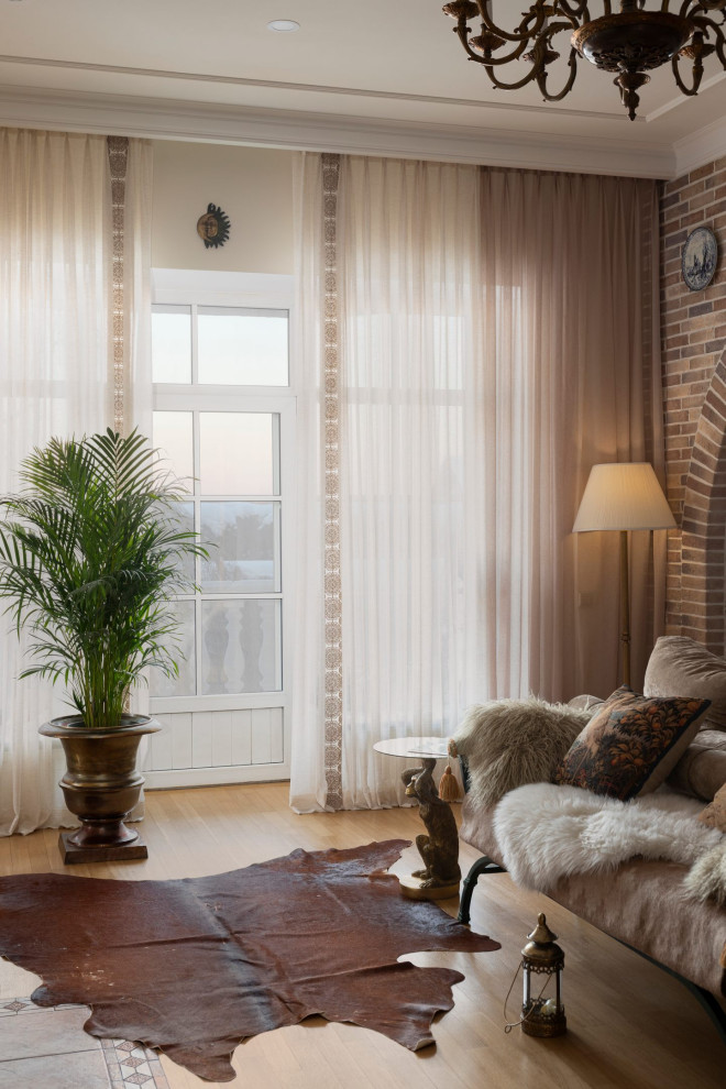 Гостиная с аркой