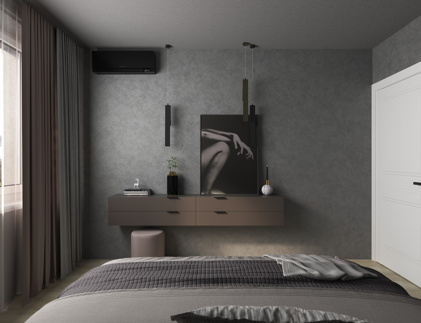 Квартира потемнее