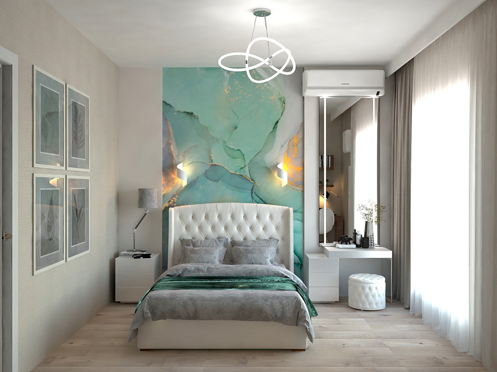 Обложка проекта: Спальня с рабочей зоной