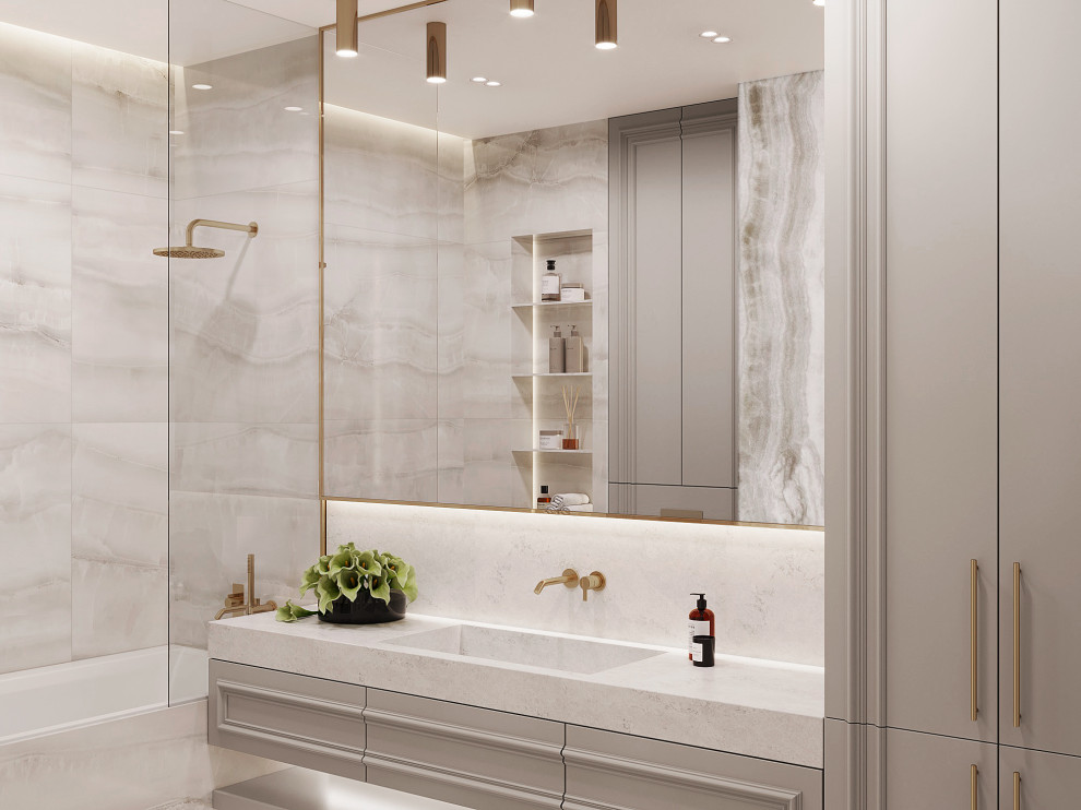 Дизайн-проект жилого дома в ЖК «Сердце Столицы» 80.3 кв.м