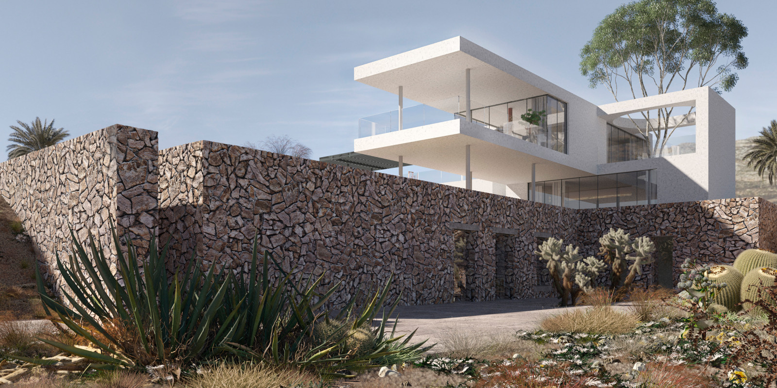 Концепция виллы в Испании