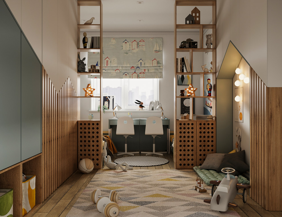 3-х комнатная квартира в скандинавском стиле, ЖК "Римский"