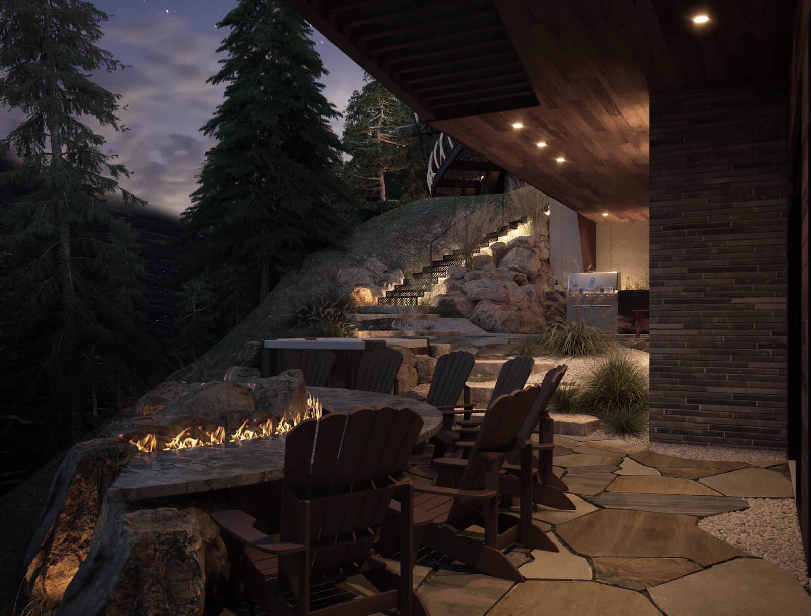 Дом в горах